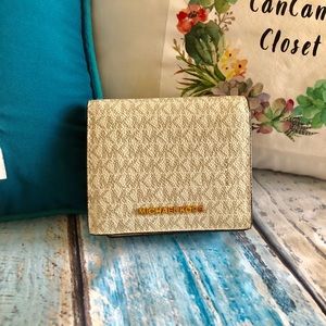 MK small Vanilla Wallet